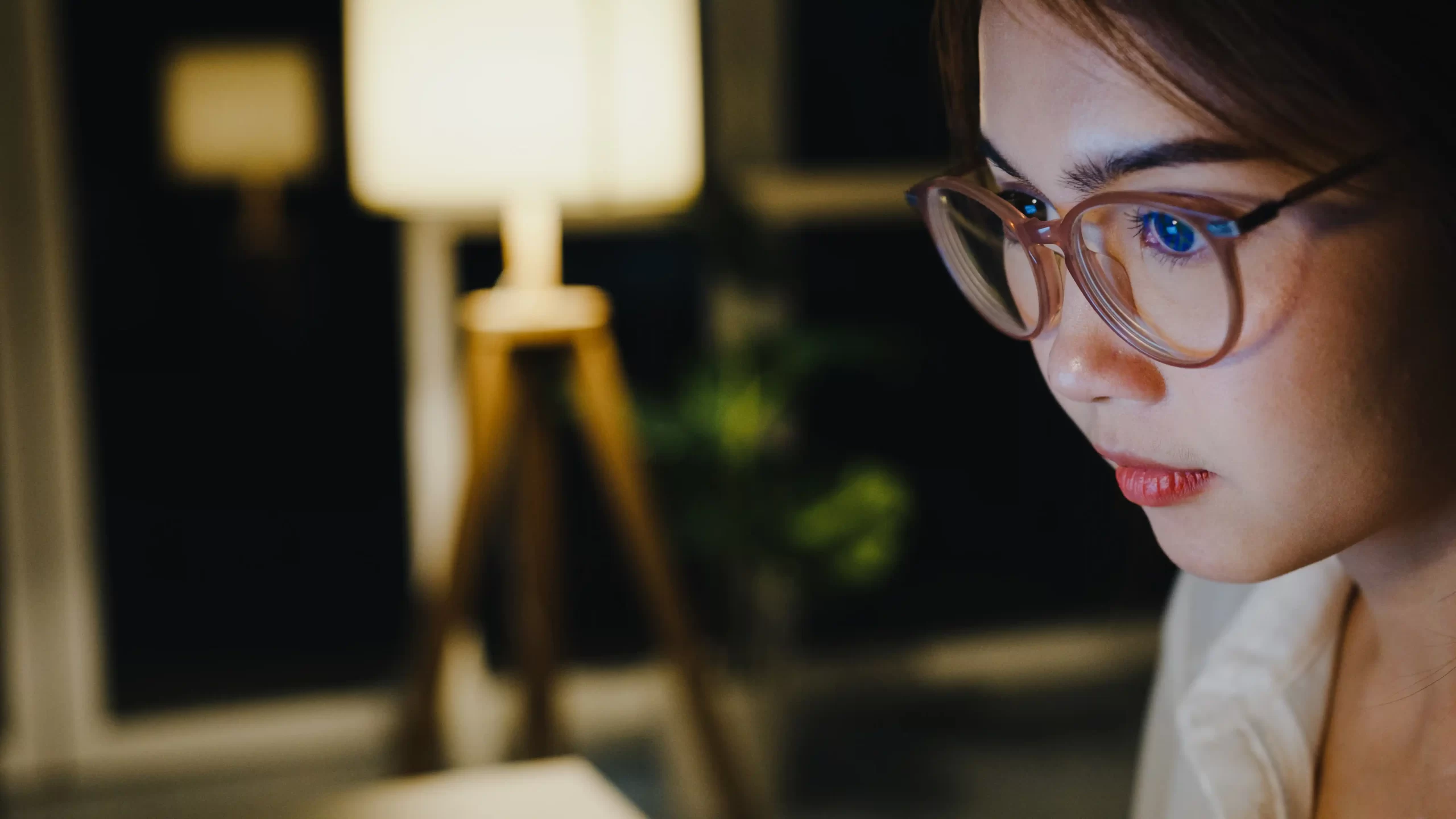 Lentes con filtro de luz azul